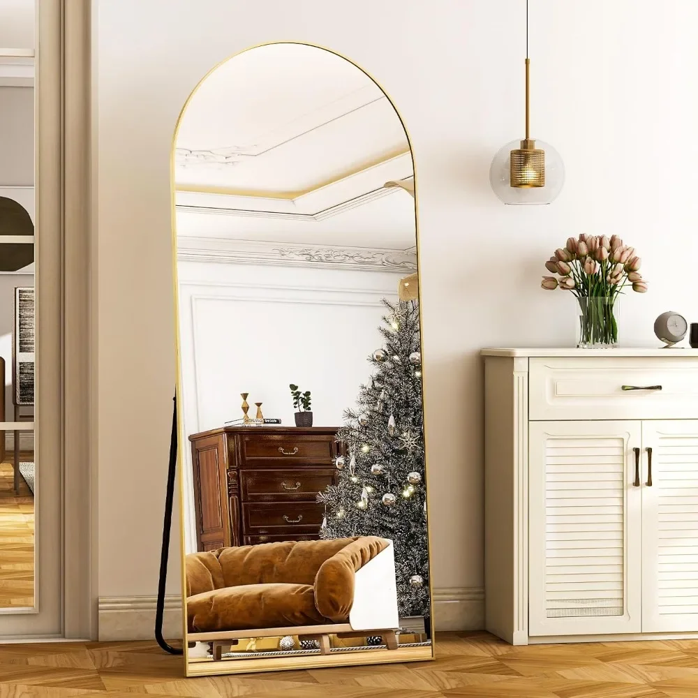 Full Length Mirror - Aluminum Alloy Frame Full Body Mirror - Gold Extra Large Floor Mirrors for Bedroom, Living Room, Bathroom
Full Length Mirror - Aluminum Alloy Frame Full Body Mirror - Gold Extra Large Floor Mirrors for Bedroom, Living Room, Bathroom