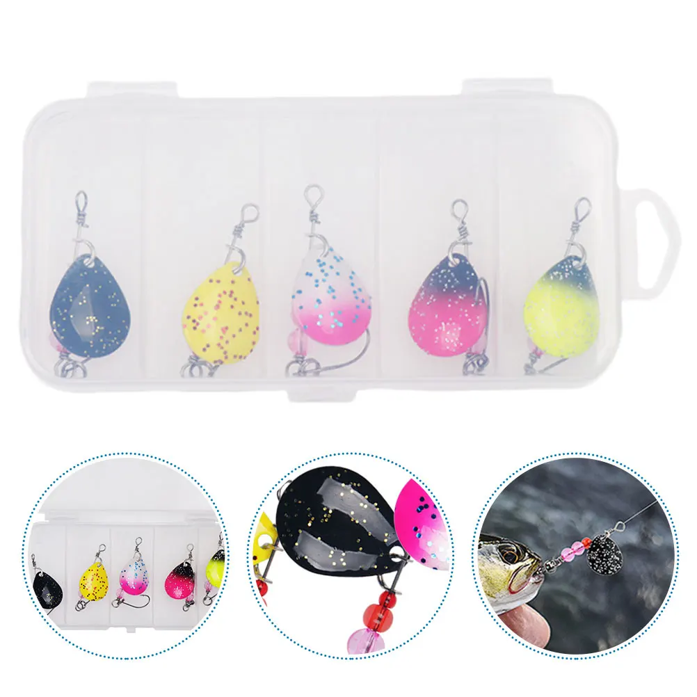 5 pcs Plastic Sunflower Seed Shaped Baits with Sequins Durable High-Quality Fishing Lures for Sea Freshwater Rivers Lakes
5 pcs Plastic Sunflower Seed Shaped Baits with Sequins Durable High-Quality Fishing Lures for Sea Freshwater Rivers Lakes