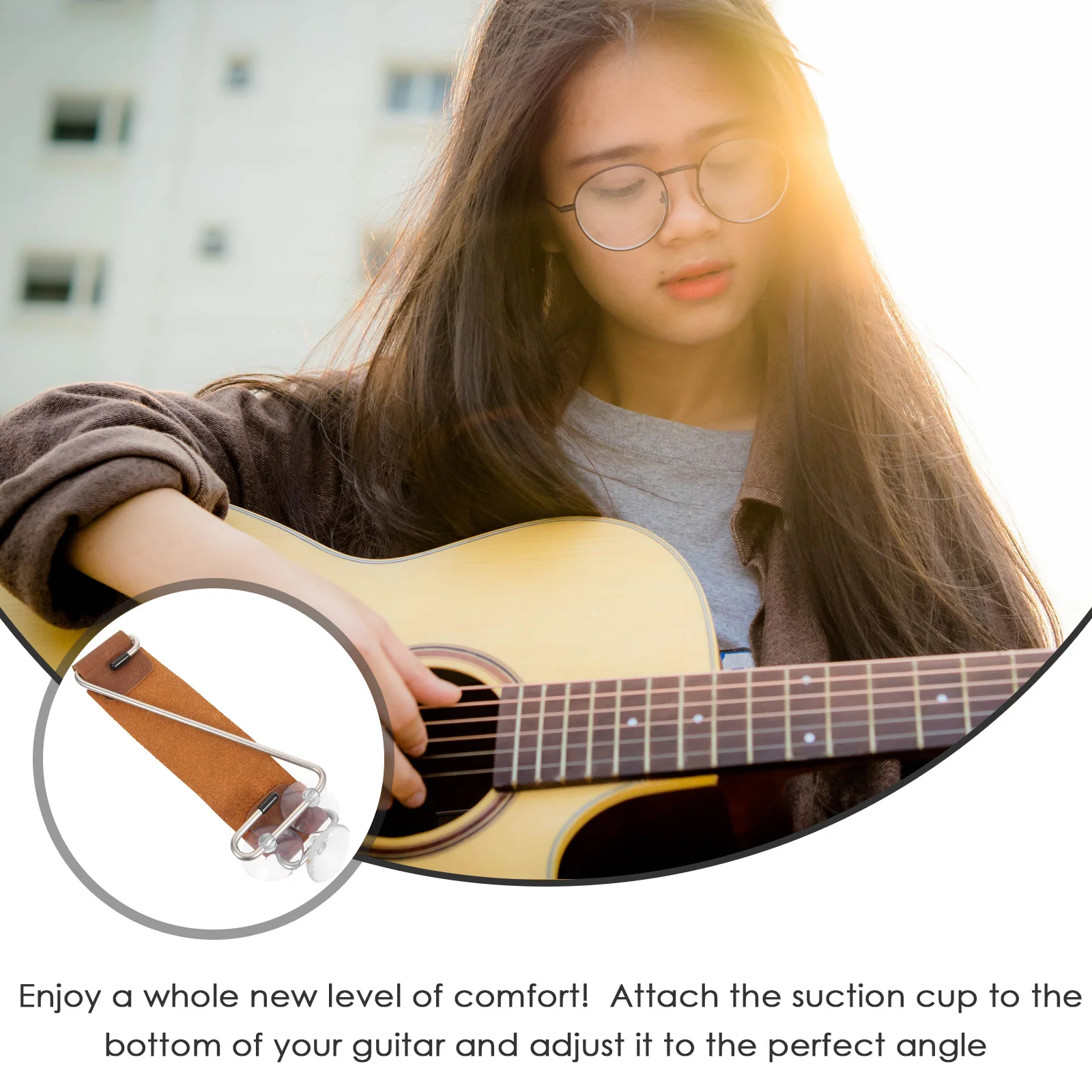 Classical Guitar Support Practical Durable Leg Rest Comfortable Acoustic Guitar Playing Stand Ukulele Support Ukulele Rack 
Classical Guitar Support Practical Durable Leg Rest Comfortable Acoustic Guitar Playing Stand Ukulele Support Ukulele Rack