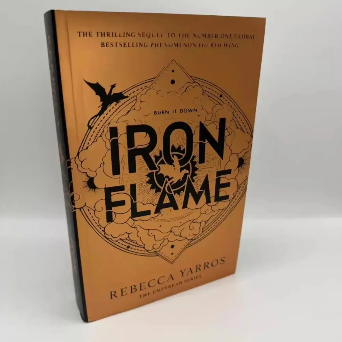 Iron Flame By Rebecca Yarros - The Empyrean Book 2 | Dragon Rider Fantasy Epic Sequel To Fourth Wing: Betrayal, Power & War
Iron Flame By Rebecca Yarros - The Empyrean Book 2 | Dragon Rider Fantasy Epic Sequel To Fourth Wing: Betrayal, Power & War