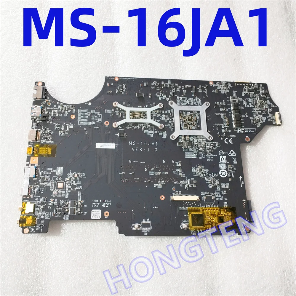 Оригинальная материнская плата MS-16JA1 для MSI PL62 (7-го поколения) с I5-7200U I7-7500U и GTX1050M, 100% работает отлично
Оригинальная материнская плата MS-16JA1 для MSI PL62 (7-го поколения) с I5-7200U I7-7500U и GTX1050M, 100% работает отлично