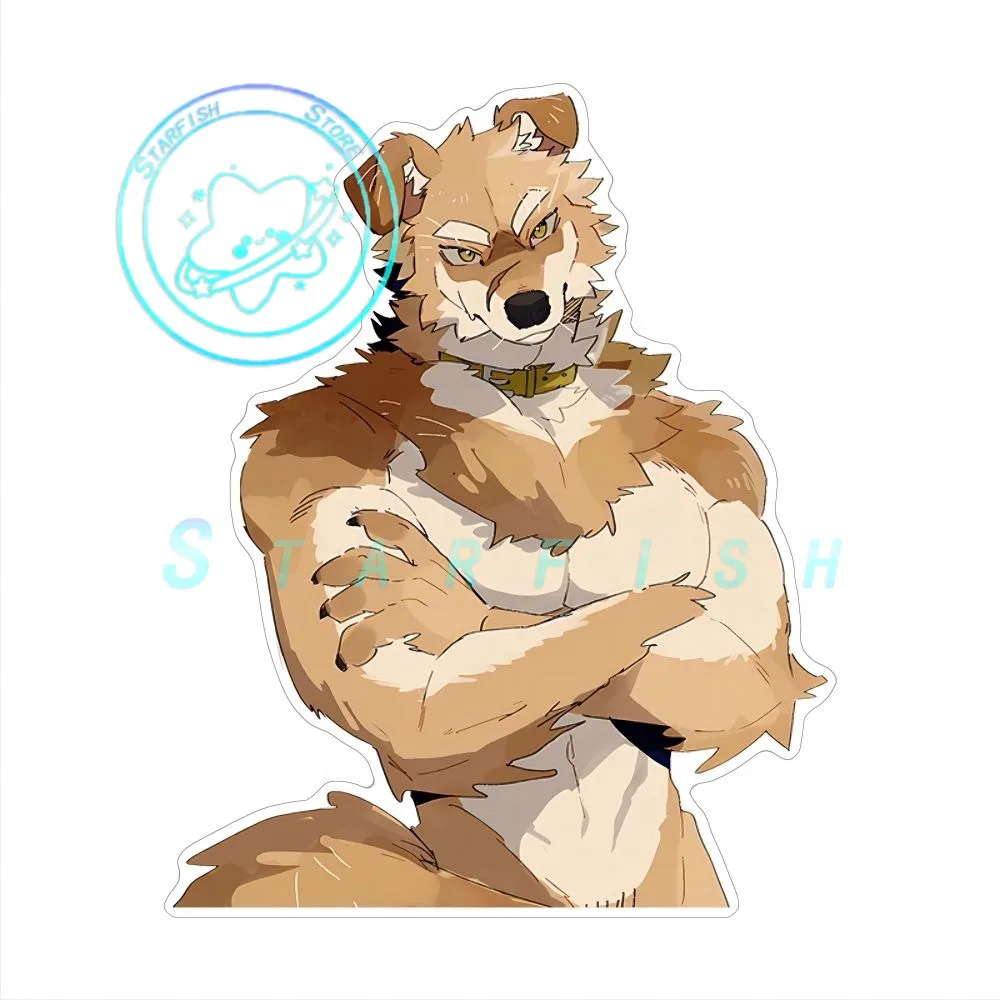 Cool Fury Brown Dog Man Anime Wall Sticker Bedroom Decal Living Room Personalized Bathroom Home Decoration PVC Material
Cool Fury Brown Dog Man Anime Wall Sticker Bedroom Decal Living Room Personalized Bathroom Home Decoration PVC Material