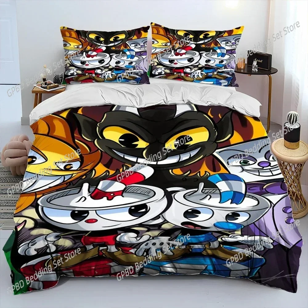 3D Print Cuphead and Mugman,Game 3D Duvet Cover Bedding Set Comforter Linen Pillowcases Home Decor Single Double Twin King Queen
3D Print Cuphead and Mugman,Game 3D Duvet Cover Bedding Set Comforter Linen Pillowcases Home Decor Single Double Twin King Queen