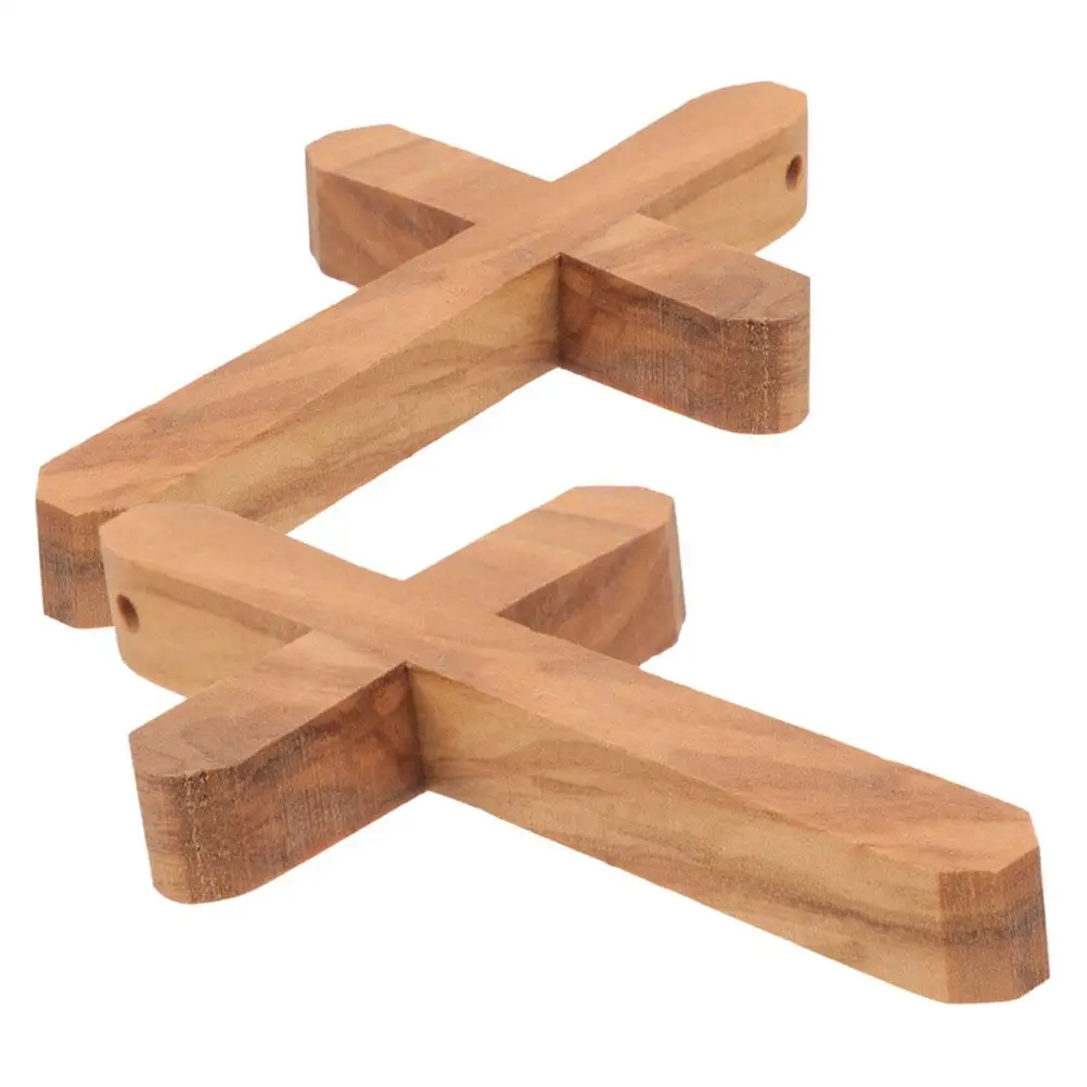 2 Pcs Olive Wood Cross Handheld Mini Religious Prayer Crosses Durable Wooden Pocket Cross Tabletop Decoration Sewing
2 Pcs Olive Wood Cross Handheld Mini Religious Prayer Crosses Durable Wooden Pocket Cross Tabletop Decoration Sewing