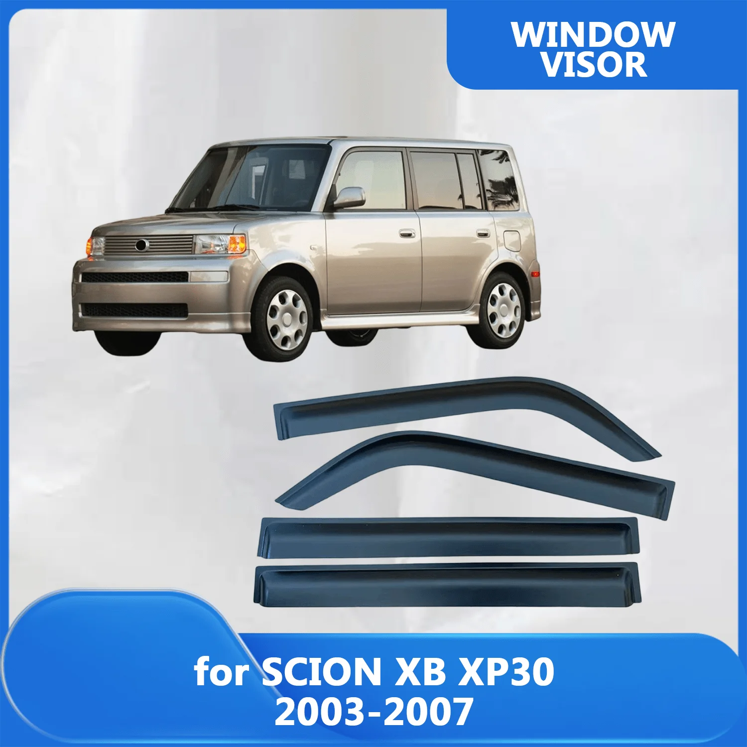 Оконный козырек для SCION XB XP30 2003 2004 2005 2006 2007, ветрозащитные дефлекторы, защита от дождя, дверной козырек, вентиляционные шторы от солнца
Оконный козырек для SCION XB XP30 2003 2004 2005 2006 2007, ветрозащитные дефлекторы, защита от дождя, дверной козырек, вентиляционные шторы от солнца