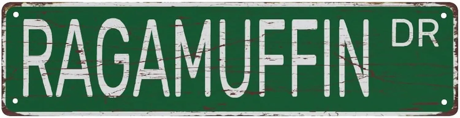 Уличный знак Ragamuffin, винтажный металлический знак, ретро металлическая табличка, бар, паб, плакат, настенный художественный декор, жестяная вывеска 4X16 дюймов/10X40 см
Уличный знак Ragamuffin, винтажный металлический знак, ретро металлическая табличка, бар, паб, плакат, настенный художественный декор, жестяная вывеска 4X16 дюймов/10X40 см