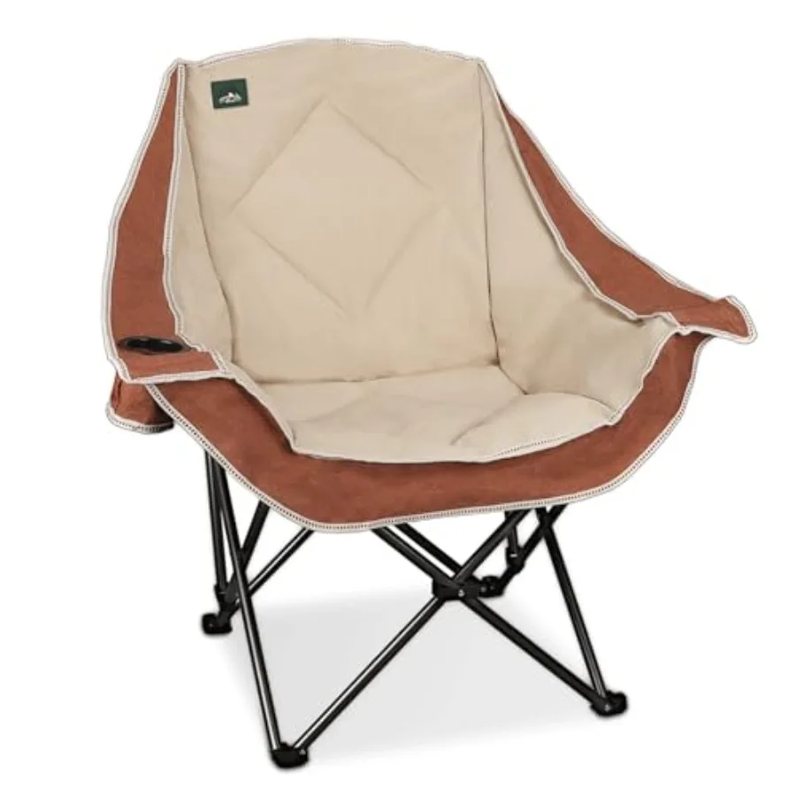 Folding Camping Chair for Outdoor, Tailgates, Beach, Hiking, Picnics: Heavy Duty Steel Frame, Black Fabric, Padded Seat Cup Hol
Folding Camping Chair for Outdoor, Tailgates, Beach, Hiking, Picnics: Heavy Duty Steel Frame, Black Fabric, Padded Seat Cup Hol