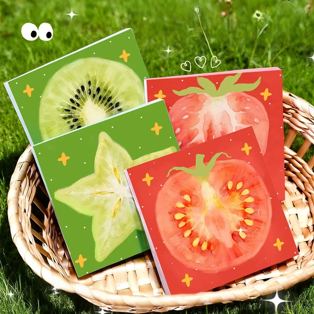 200/100sheets Student Message Sticky Notes Fruit Memo Pads Strong Adhesive Tearable N-Times Reusable Stationery for Notebooks
200/100sheets Student Message Sticky Notes Fruit Memo Pads Strong Adhesive Tearable N-Times Reusable Stationery for Notebooks