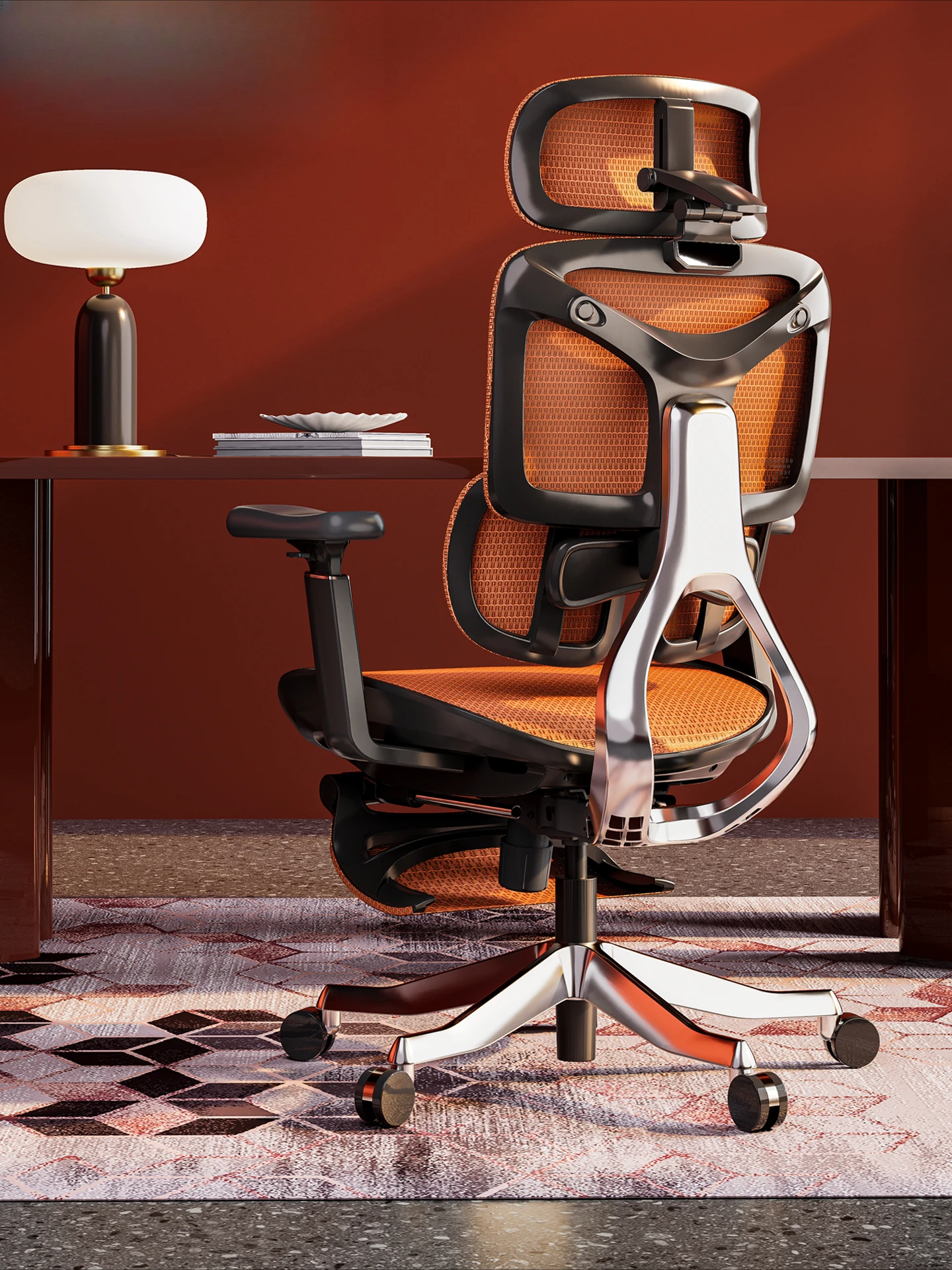 Ergonomic chair Gaming chair Comfortable and sedentary boss home reclining chair Computer chair
Ergonomic chair Gaming chair Comfortable and sedentary boss home reclining chair Computer chair