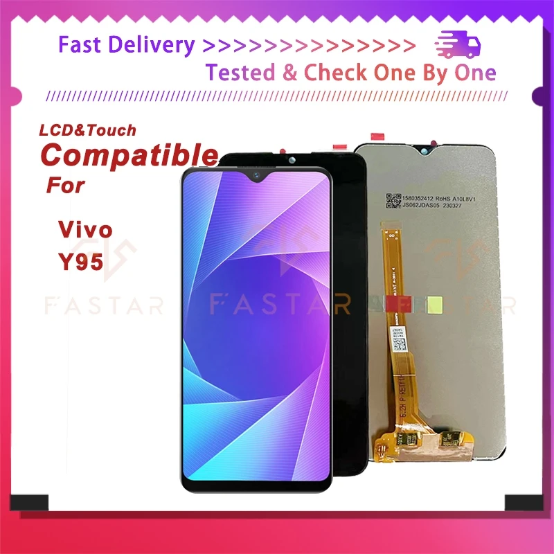 6.22"Tested For VIVO Y95 LCD Display Touch Digitizer Assembly Replacement Parts Phone Screen VIVO Y95 lcd
6.22"Tested For VIVO Y95 LCD Display Touch Digitizer Assembly Replacement Parts Phone Screen VIVO Y95 lcd