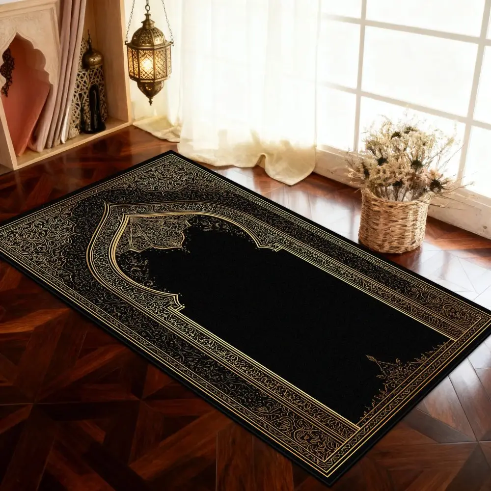 VIKAMA Islamic Prayer Mat Prayer Room Soft Easy-Care Floor Mat Indoor Outdoor Ramadan Non-Slip Rug Home Decor
VIKAMA Islamic Prayer Mat Prayer Room Soft Easy-Care Floor Mat Indoor Outdoor Ramadan Non-Slip Rug Home Decor
