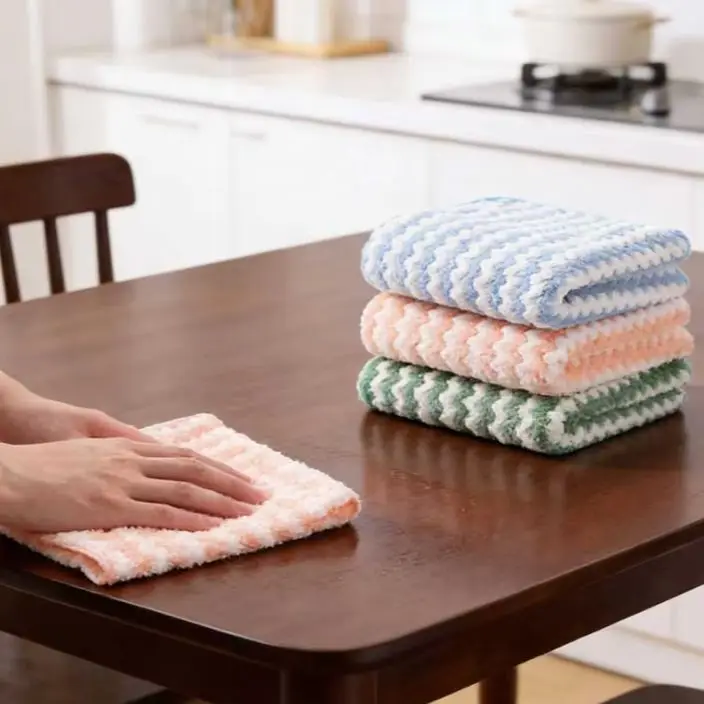 10 pieces of colorful coral fleece cleaning cloth, non greasy, non shedding, multi-purpose kitchen cleaning cloth, bathroom and bedroom wiping towel, soft and highly absorbent, kitchen cleaning cloth
10 pieces of colorful coral fleece cleaning cloth, non greasy, non shedding, multi-purpose kitchen cleaning cloth, bathroom and bedroom wiping towel, soft and highly absorbent, kitchen cleaning cloth