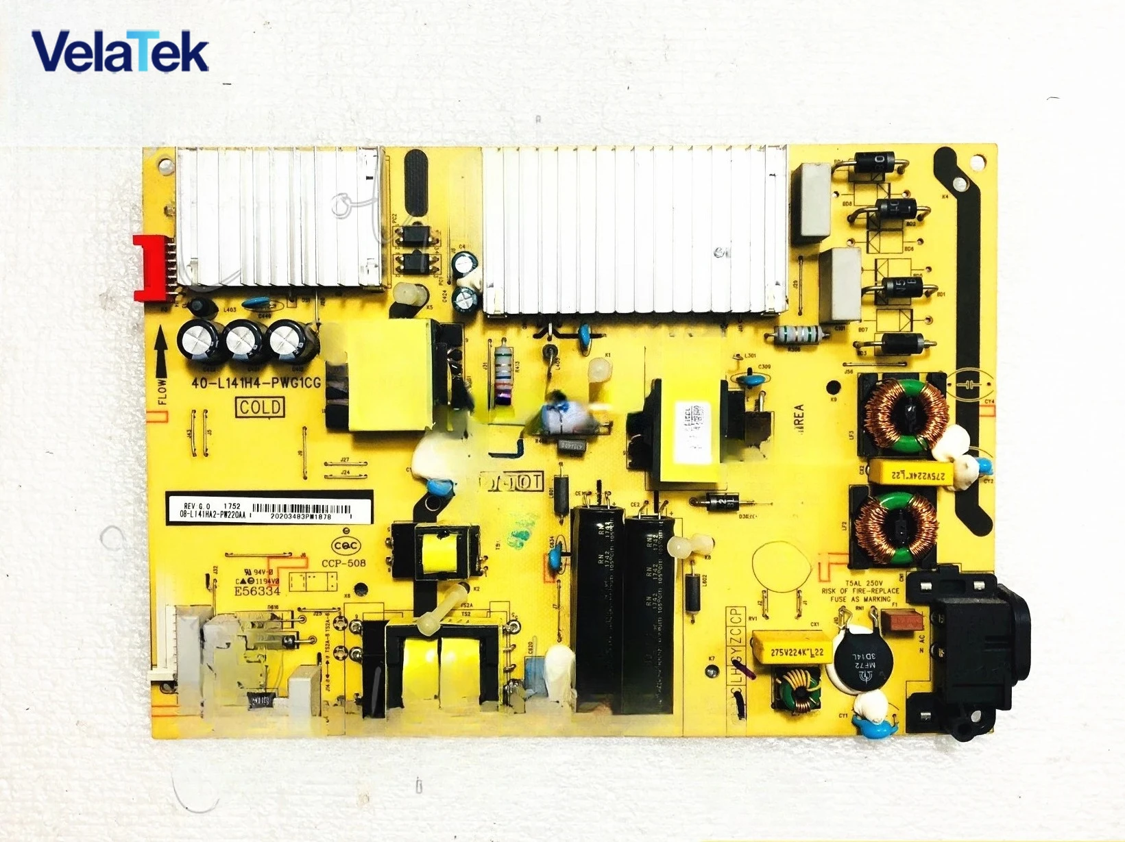 Adapted for D55A620U L49P1A-F D55A810 49A950C Power Board 40-L141H4-PWG1CG
Adapted for D55A620U L49P1A-F D55A810 49A950C Power Board 40-L141H4-PWG1CG