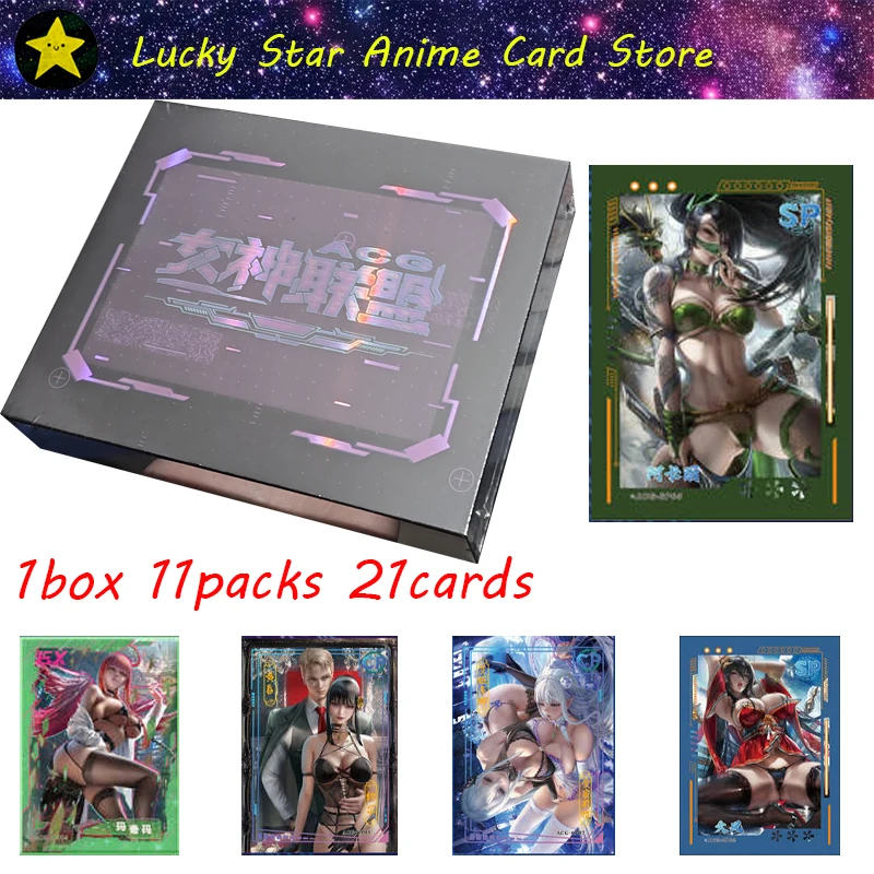 Выгодная цена ACG Goddess Story Персонаж Альянс Коллекционная карта Waifu Booster Box ACG CCG TCG Hit Рождество Хобби Подарок
Выгодная цена ACG Goddess Story Персонаж Альянс Коллекционная карта Waifu Booster Box ACG CCG TCG Hit Рождество Хобби Подарок