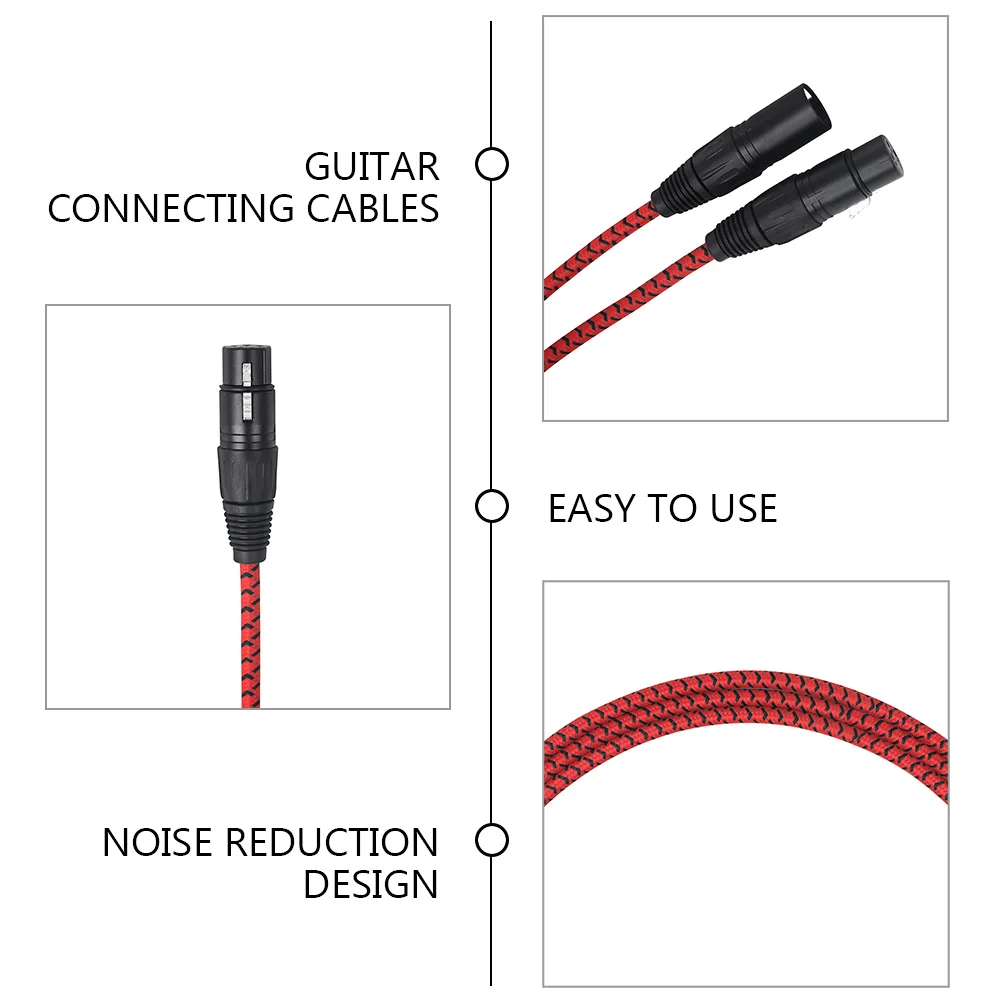 Male to Female Audio Line 3 Pin Mic Cord Nylon Thread Microphone Xlr Speaker Cables
Male to Female Audio Line 3 Pin Mic Cord Nylon Thread Microphone Xlr Speaker Cables