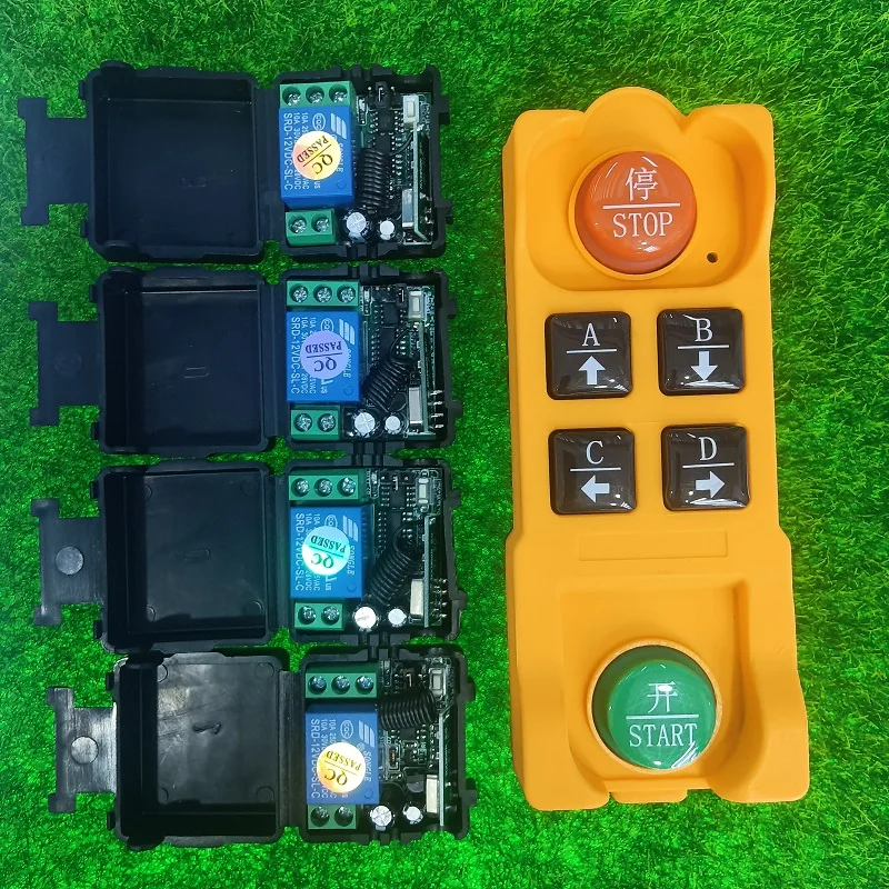 DC 12V 24V 1CH RF Industrial Wireless Remote Control Relay Switch Light / Lamp/ Window / Garage Doors Shutters Waterproof Remote
DC 12V 24V 1CH RF Industrial Wireless Remote Control Relay Switch Light / Lamp/ Window / Garage Doors Shutters Waterproof Remote