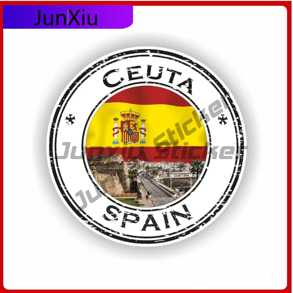 Ceuta Spain Seal Cute Window Fade Resistant Sticker Round Sticker Symbol UV Resistant Weatherproof Waterproof Helmet Decal
Ceuta Spain Seal Cute Window Fade Resistant Sticker Round Sticker Symbol UV Resistant Weatherproof Waterproof Helmet Decal