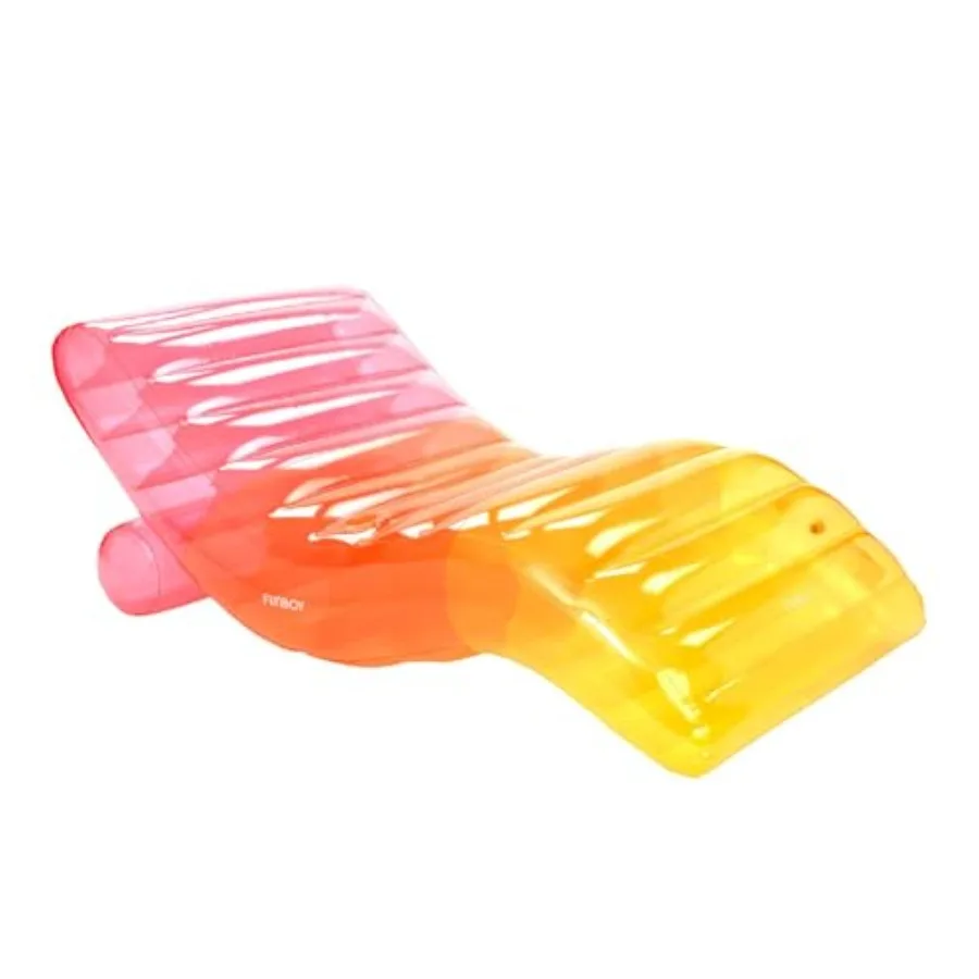 Giant Inflatable Luxury Clear Rainbow Chaise Lounger Chair Pool Float for Adults Perfect for a Summer Pool Party
Giant Inflatable Luxury Clear Rainbow Chaise Lounger Chair Pool Float for Adults Perfect for a Summer Pool Party