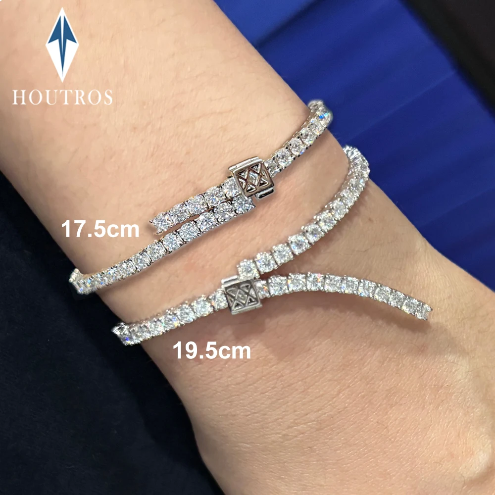 Adjustable 3mm Full Moissanite Tennis Bracelet for Women Men S925 Silver Lab Diamond GRA Certified Bracelets Hip Hop Jewelry
Adjustable 3mm Full Moissanite Tennis Bracelet for Women Men S925 Silver Lab Diamond GRA Certified Bracelets Hip Hop Jewelry