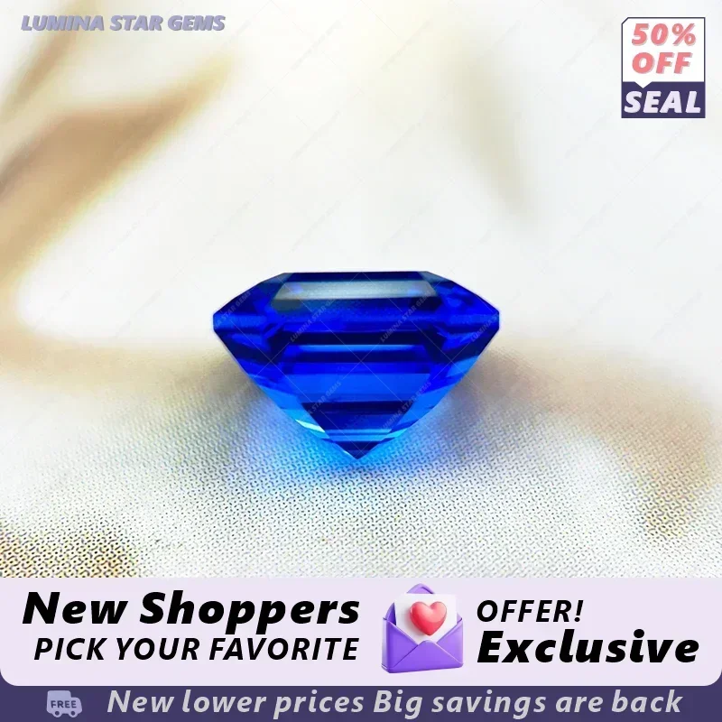 A+THot Sales Lab Grown Cobalt Spinel Asscher Cut Gemstone for DIY Ring Necklace Earrings Main Materials Selectable Certificate
A+THot Sales Lab Grown Cobalt Spinel Asscher Cut Gemstone for DIY Ring Necklace Earrings Main Materials Selectable Certificate