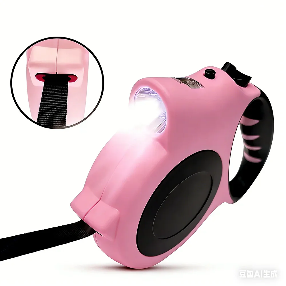 1pc Illuminated Retractable Dog Leash -16ft, Adjustable,ldeal For Medium And Large Dogs, Perfect For Nighttime Walks And Runs
1pc Illuminated Retractable Dog Leash -16ft, Adjustable,ldeal For Medium And Large Dogs, Perfect For Nighttime Walks And Runs