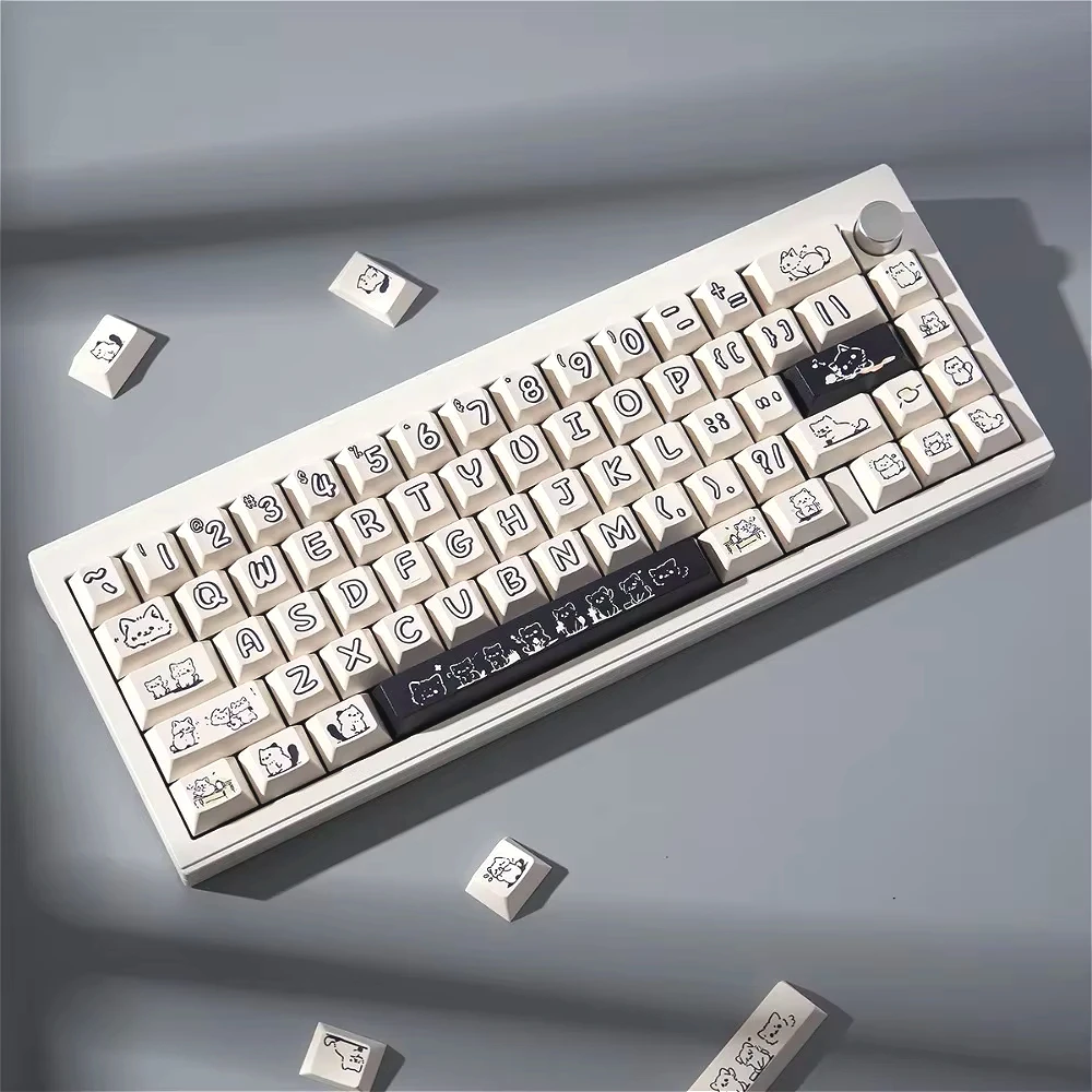 Doodle Cat 148 Keys, Cherry, Mechanical Keyboard Accessories PBT Keycaps for MX Switch Keyboard Keycaps
Doodle Cat 148 Keys, Cherry, Mechanical Keyboard Accessories PBT Keycaps for MX Switch Keyboard Keycaps