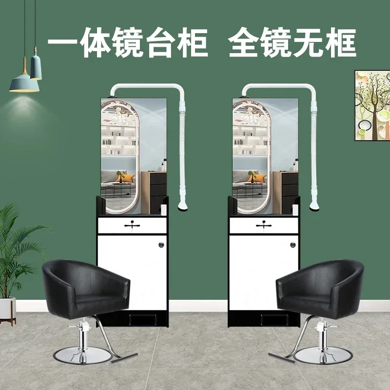 Cabinet Barber Shop Equipment Full Set of Suction Transmitters Hair Salon Hair Salon Integrated Mirror Counter Frameless
Cabinet Barber Shop Equipment Full Set of Suction Transmitters Hair Salon Hair Salon Integrated Mirror Counter Frameless