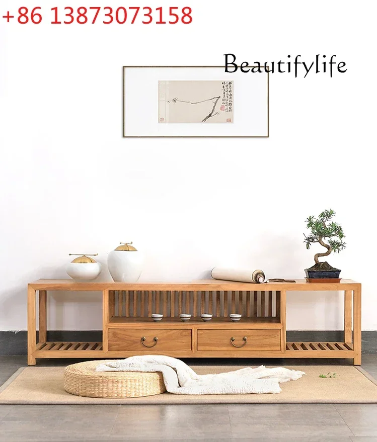 Nordic New Chinese Style Solid Wood TV Cabinet Household Minimalist Audiovisual Cabinet
Nordic New Chinese Style Solid Wood TV Cabinet Household Minimalist Audiovisual Cabinet