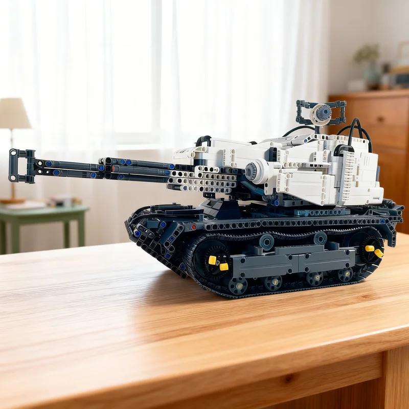 2370pcs MOC Tank Model B Technical Model Building blocks Construction Christmas gifts toy creative DIY idea Brick Architecture
2370pcs MOC Tank Model B Technical Model Building blocks Construction Christmas gifts toy creative DIY idea Brick Architecture