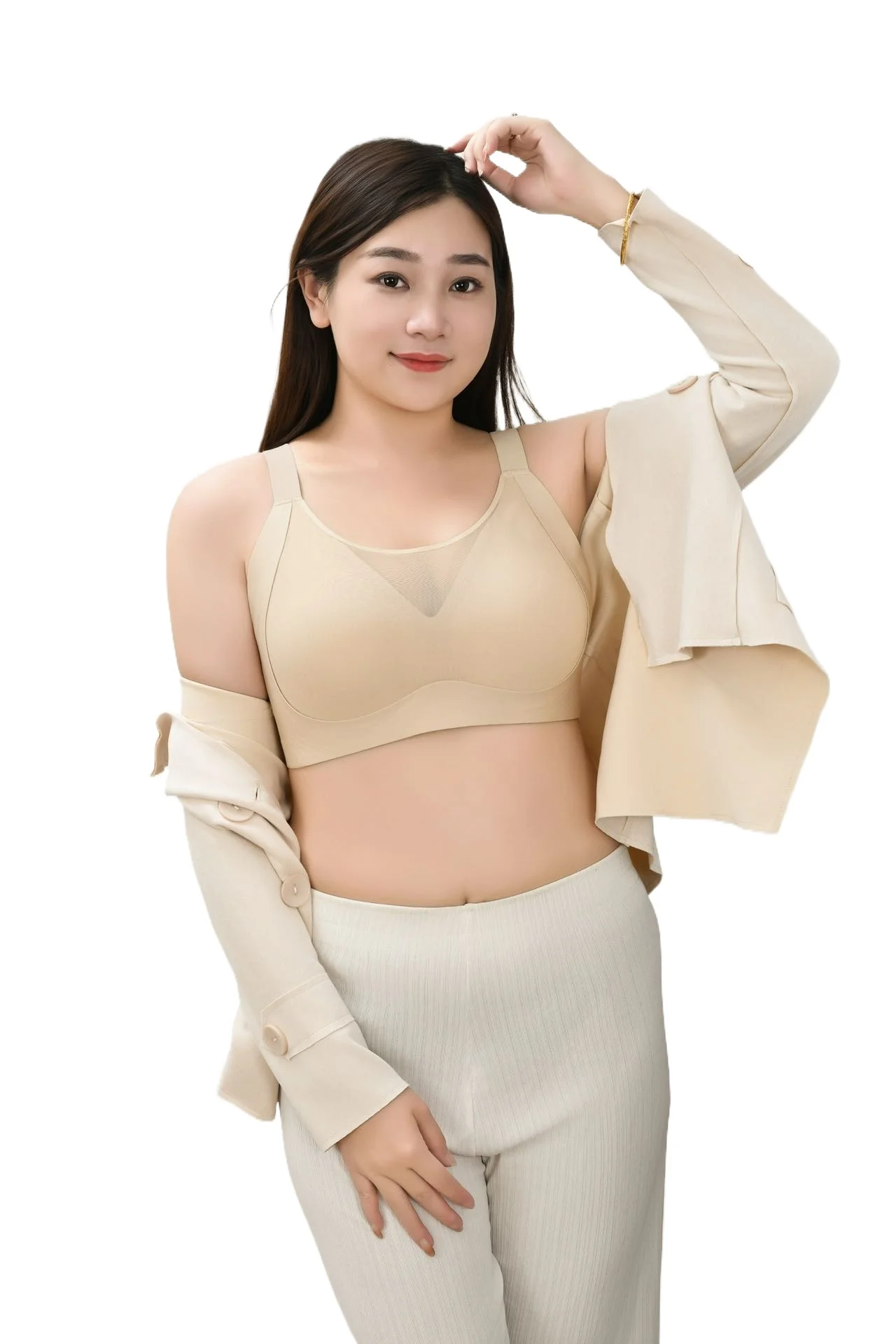 KUCLUT · Anti-sagging Large Bust Minimizing Breathable Comfortable Bra, Lightweight Seamless One-Piece Bra, Summer Thin Style
KUCLUT · Anti-sagging Large Bust Minimizing Breathable Comfortable Bra, Lightweight Seamless One-Piece Bra, Summer Thin Style