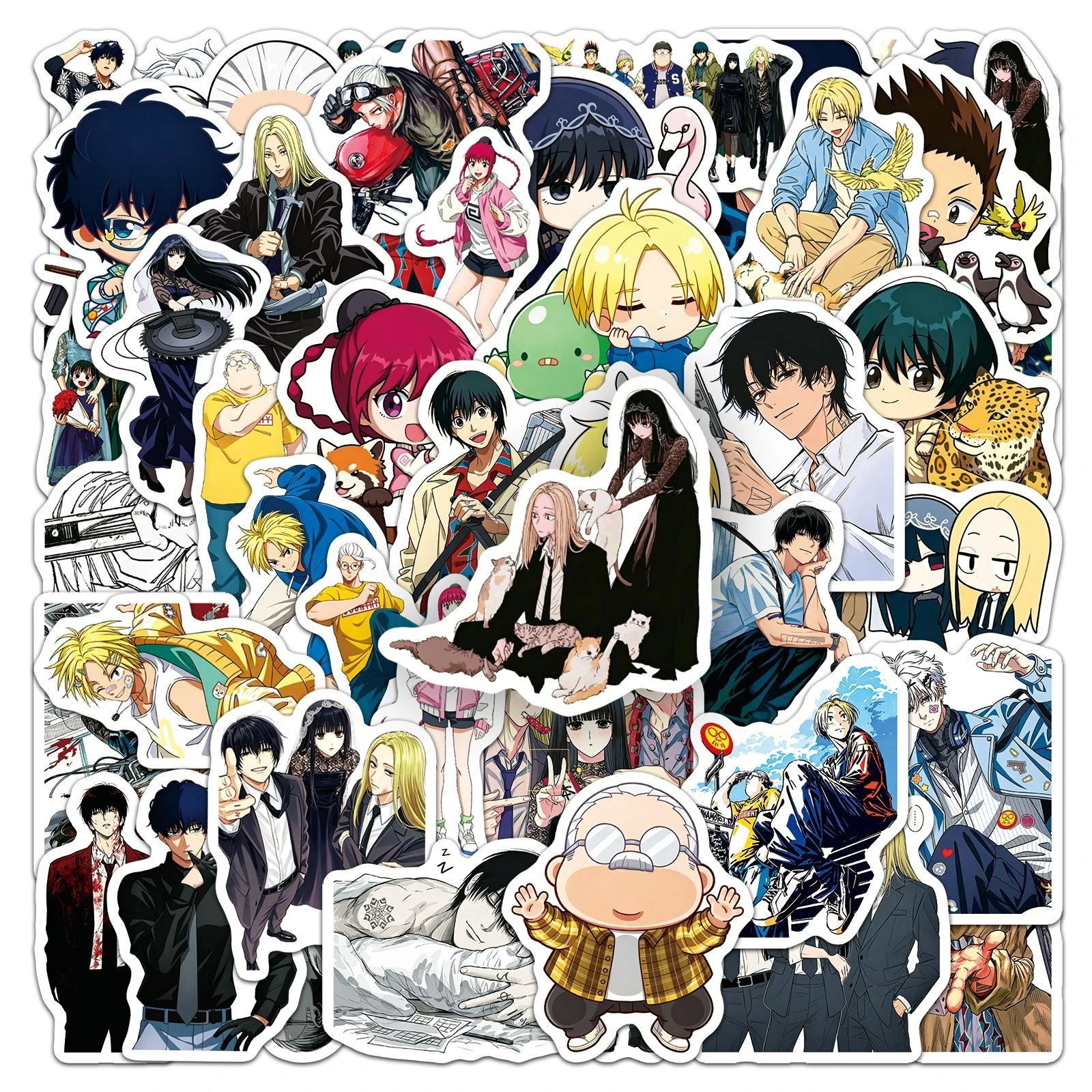 10/50PCS Sakamoto's Daily Life Graffiti Stickers Japanese Manga DIY Toys for Bottle Scrapbook Travel Bag Aesthetic Decals
10/50PCS Sakamoto's Daily Life Graffiti Stickers Japanese Manga DIY Toys for Bottle Scrapbook Travel Bag Aesthetic Decals