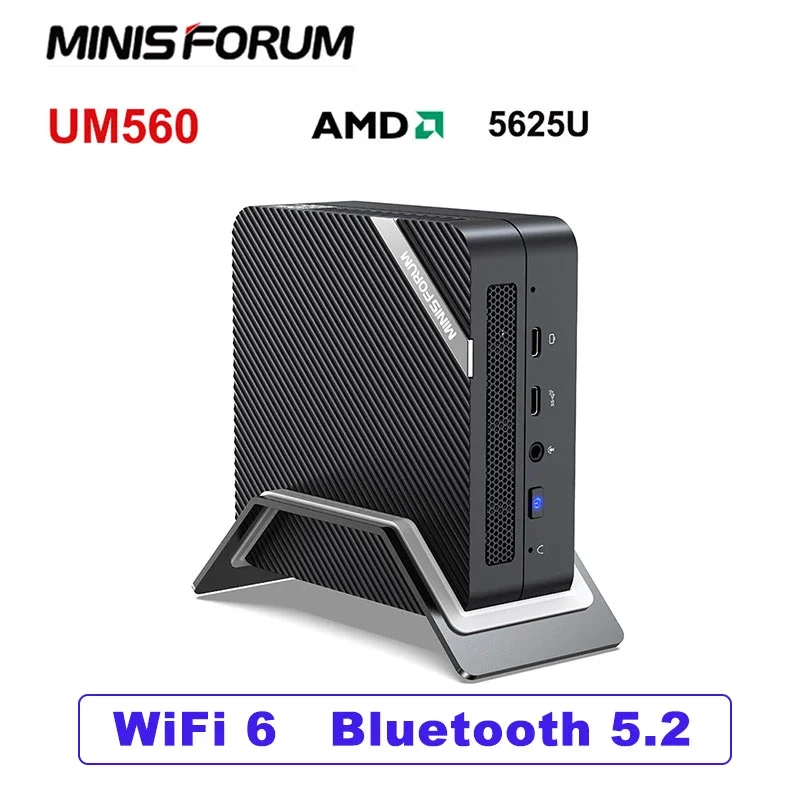 Minisforum UM560 AMD Ryzen 5 5625U Мини-ПК 6C 12T Windows 11 PRO Игровой ПК DDR4 8 ГБ Поддержка двухканального компьютера HD Type C
Minisforum UM560 AMD Ryzen 5 5625U Мини-ПК 6C 12T Windows 11 PRO Игровой ПК DDR4 8 ГБ Поддержка двухканального компьютера HD Type C