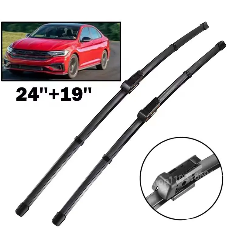 Wiper LHD Front Wiper Blades For VW Jetta 7 MK7 A7 2019 - 2023 Windshield Windscreen Window Rain Brushes 24"+19"
Wiper LHD Front Wiper Blades For VW Jetta 7 MK7 A7 2019 - 2023 Windshield Windscreen Window Rain Brushes 24"+19"