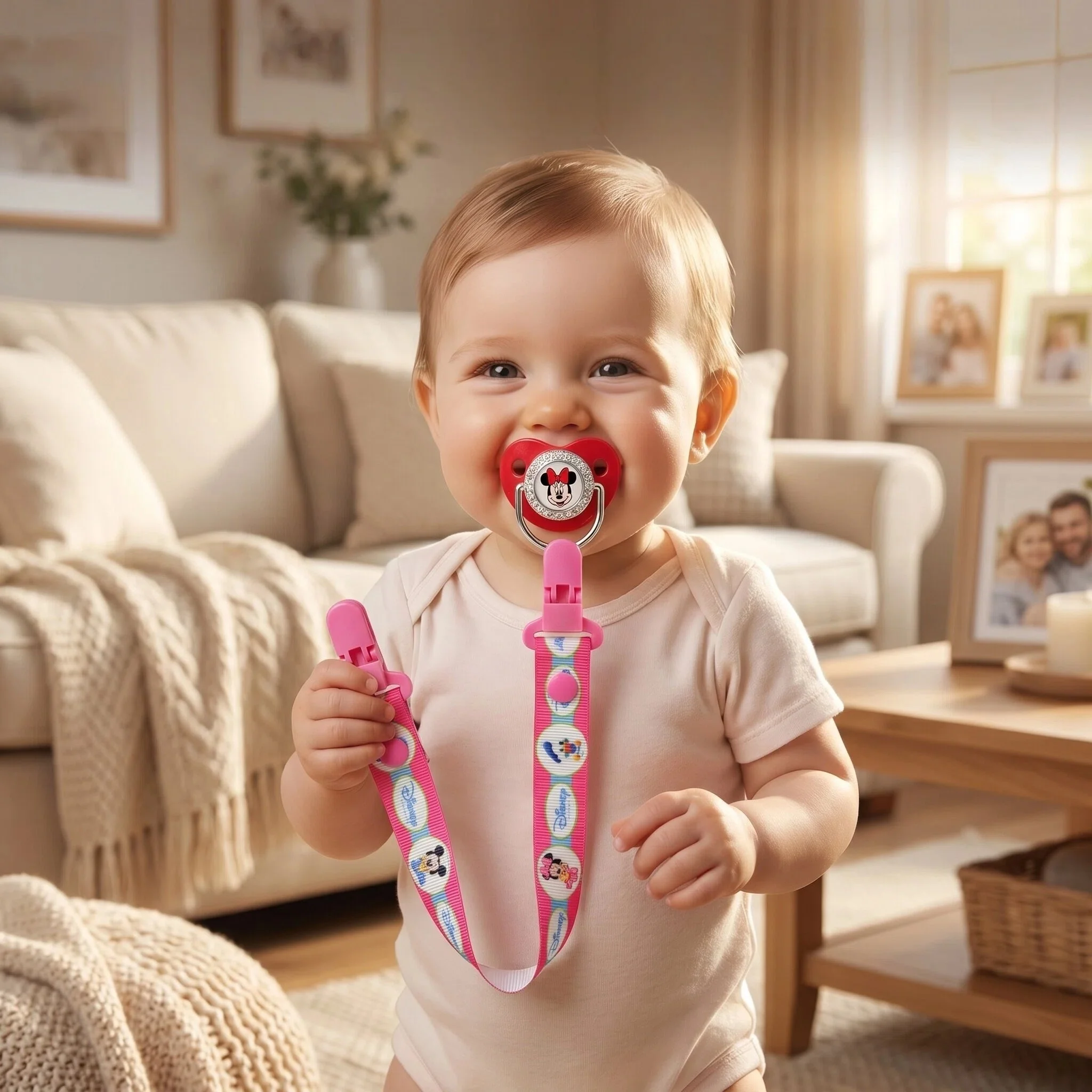 Baby Newborn Dummy Pacifier Personalized Custom Pacifier Clip Anti Lost Adjustable Soother Holder Custom Pattern Chain Infant
Baby Newborn Dummy Pacifier Personalized Custom Pacifier Clip Anti Lost Adjustable Soother Holder Custom Pattern Chain Infant