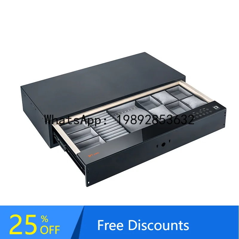 CZ Home Fingerprint Password Drawer Small Safe All-Steel Anti-Theft Drawer Safe
CZ Home Fingerprint Password Drawer Small Safe All-Steel Anti-Theft Drawer Safe