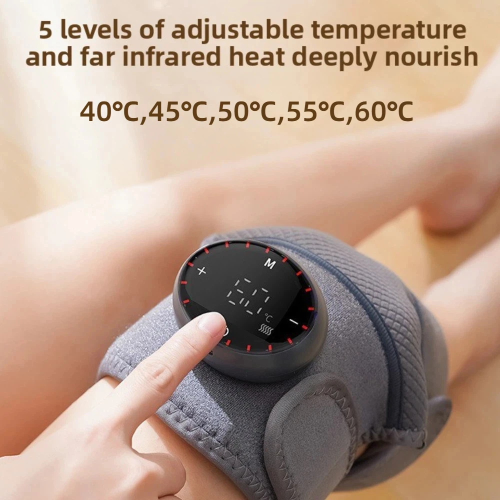 New Pain Relief Knee Massager 5 Heating Mode USB Recharging Heated Knee Pad Muscle Relaxation Knee Bandage Home Use
New Pain Relief Knee Massager 5 Heating Mode USB Recharging Heated Knee Pad Muscle Relaxation Knee Bandage Home Use