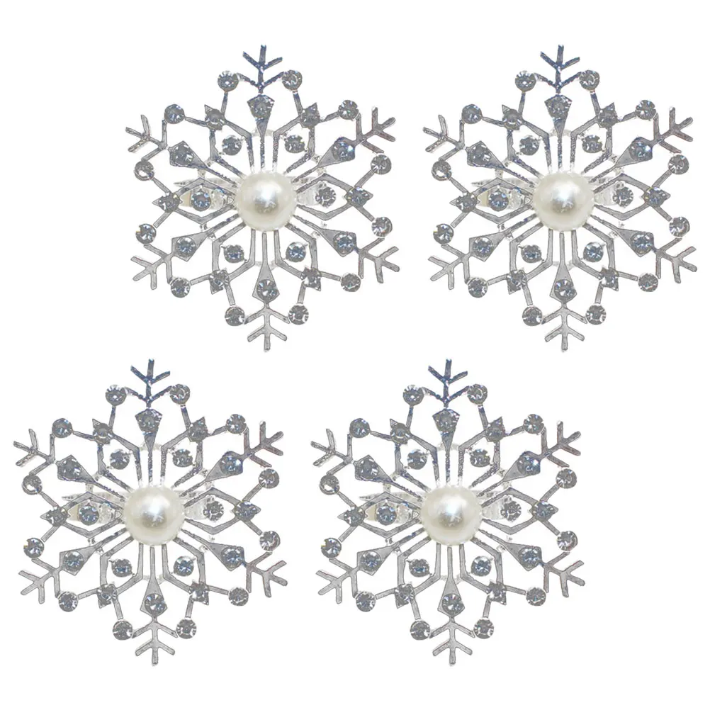 Christmas Snowflake Round Pearl Buckles Table Decor Dinner Party Supplies Pearl Napkin Rings Napkin Rings Home Accessories
Christmas Snowflake Round Pearl Buckles Table Decor Dinner Party Supplies Pearl Napkin Rings Napkin Rings Home Accessories