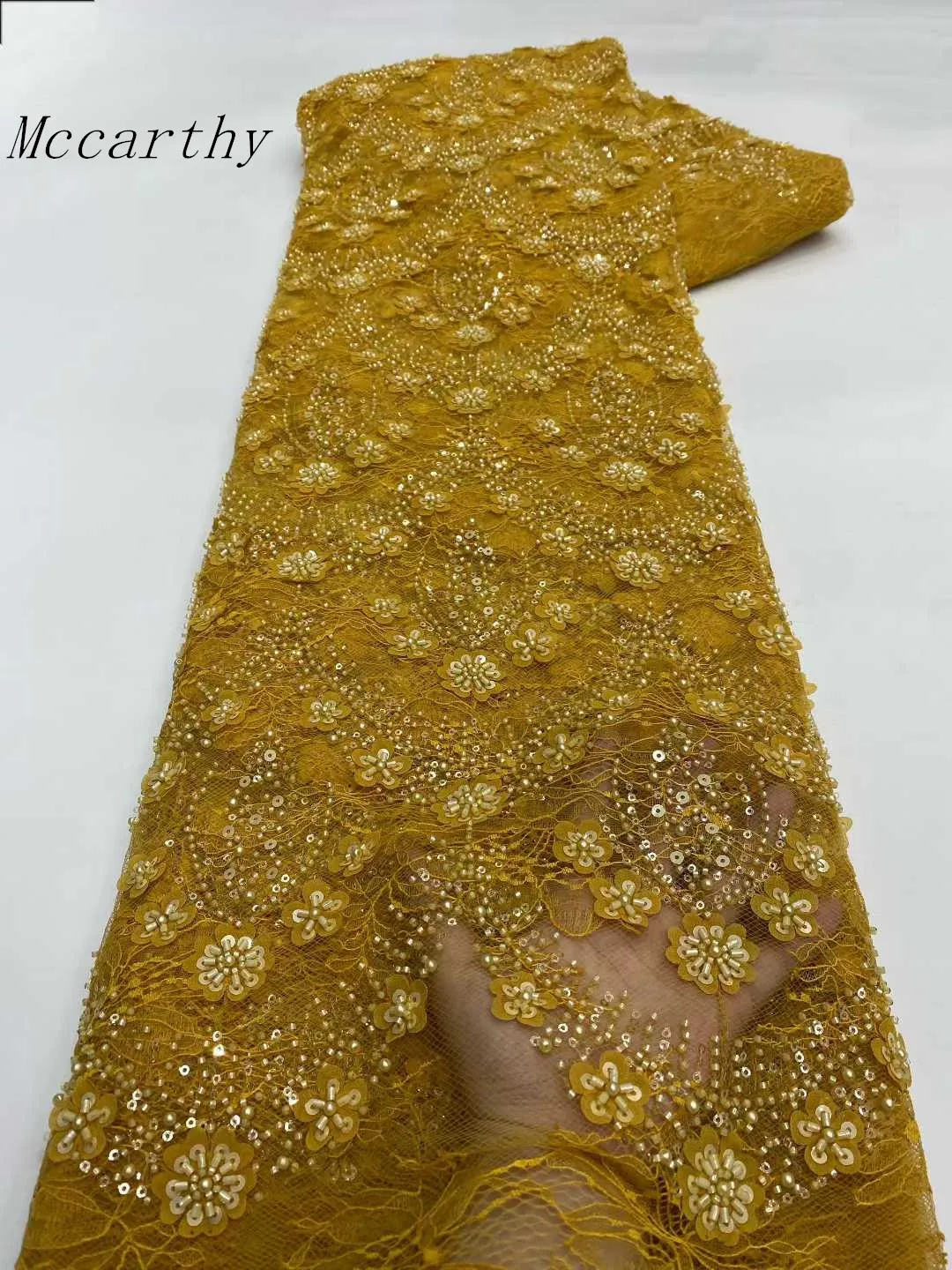 Африканское кружево с пайетками и жемчугом 2026, высококачественное французское тяжелое кружево из тюля с бисером, Нигерия, для свадебных и праздничных платьев
Африканское кружево с пайетками и жемчугом 2026, высококачественное французское тяжелое кружево из тюля с бисером, Нигерия, для свадебных и праздничных платьев