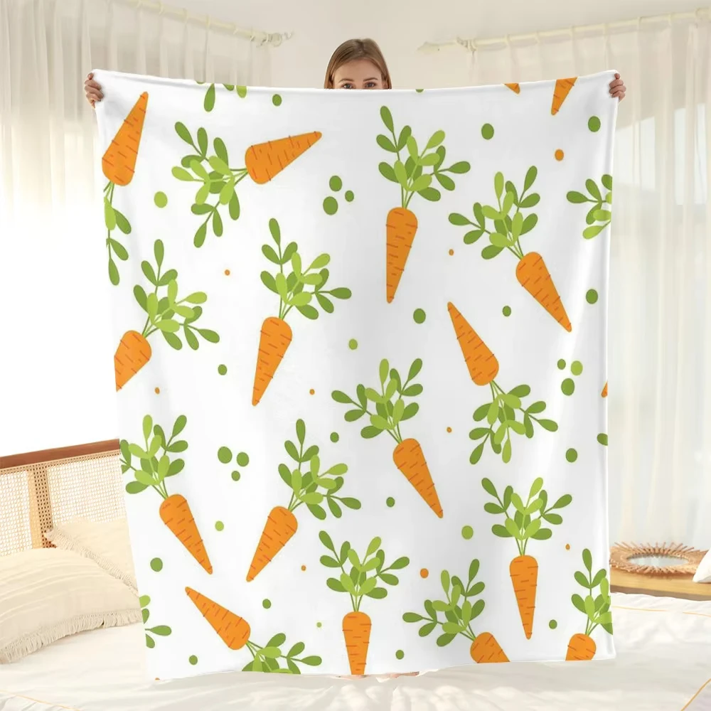 Easter Bunny Carrot Flannel Fleece Blanket - Digital Print All Seasons Multipurpose Decor
Easter Bunny Carrot Flannel Fleece Blanket - Digital Print All Seasons Multipurpose Decor