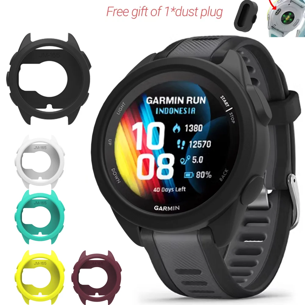 Чехол для часов Garmin Forerunner 55, музыкальные умные часы, защитный чехол, мягкий силиконовый защитный чехол для экрана, аксессуары
Чехол для часов Garmin Forerunner 55, музыкальные умные часы, защитный чехол, мягкий силиконовый защитный чехол для экрана, аксессуары