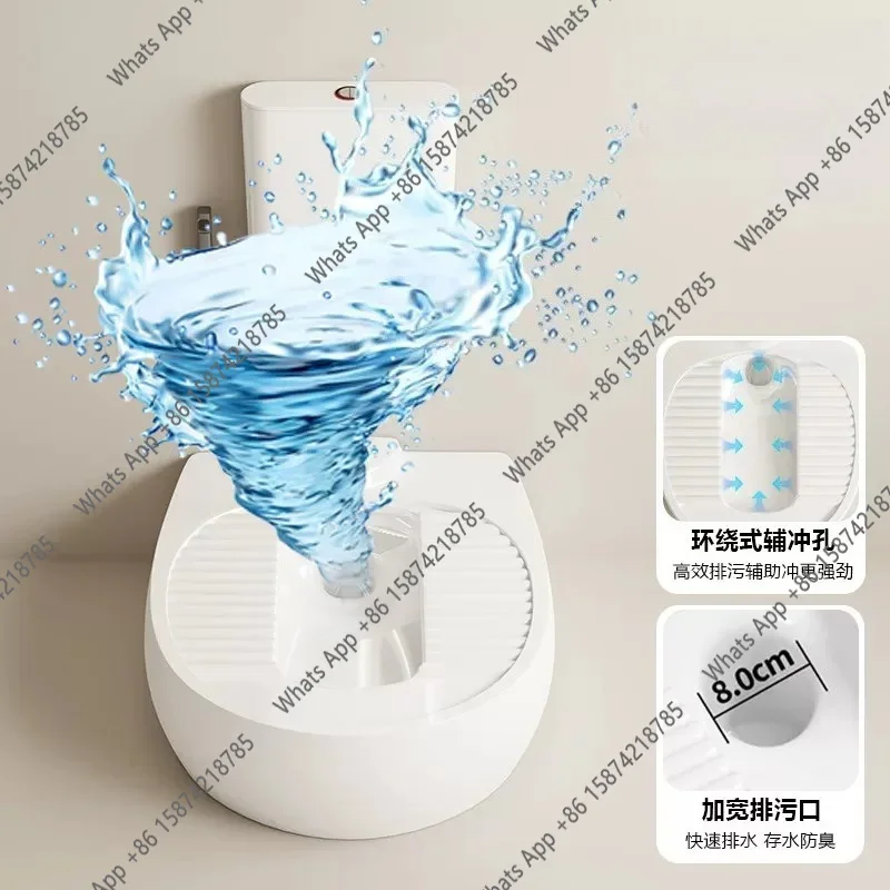 Xx New Type Of Wall-facing Pit-free Squatting Toilet Toilet Can Be Installed On The Wall Without Hurting The Ground
Xx New Type Of Wall-facing Pit-free Squatting Toilet Toilet Can Be Installed On The Wall Without Hurting The Ground