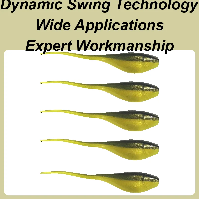 Soft Fishing Lures Realistic Fishing Swimbaits Realistic Fish Luring Tools 5 Pieces Freshwater Angling Baits For Pond River Lake
Soft Fishing Lures Realistic Fishing Swimbaits Realistic Fish Luring Tools 5 Pieces Freshwater Angling Baits For Pond River Lake