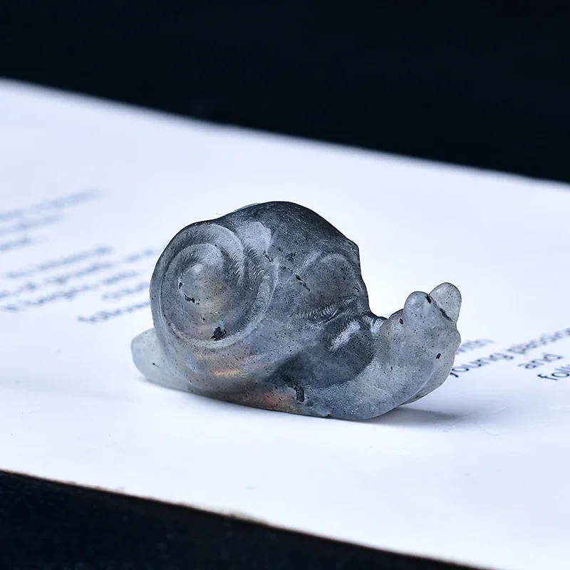 Gembaby 1PC Snail Carved Craft Ornaments Natural Stone Healing Animal Figurine Reiki Crystal Jewelry Home Decoration
Gembaby 1PC Snail Carved Craft Ornaments Natural Stone Healing Animal Figurine Reiki Crystal Jewelry Home Decoration