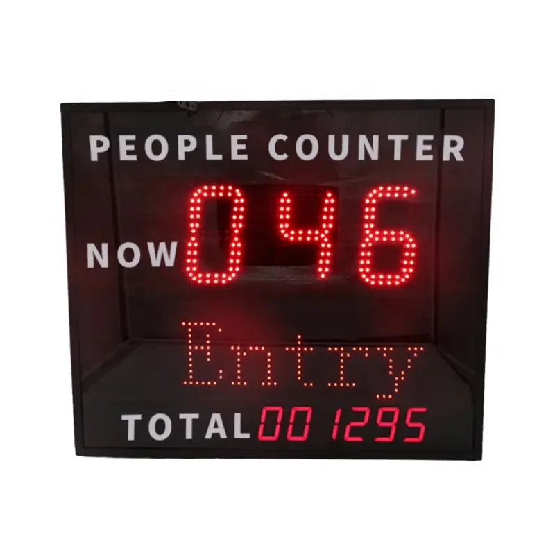 Hot Selling People Counter Display With Optical Infrared Detector Sensor Automatic Counting System
Hot Selling People Counter Display With Optical Infrared Detector Sensor Automatic Counting System