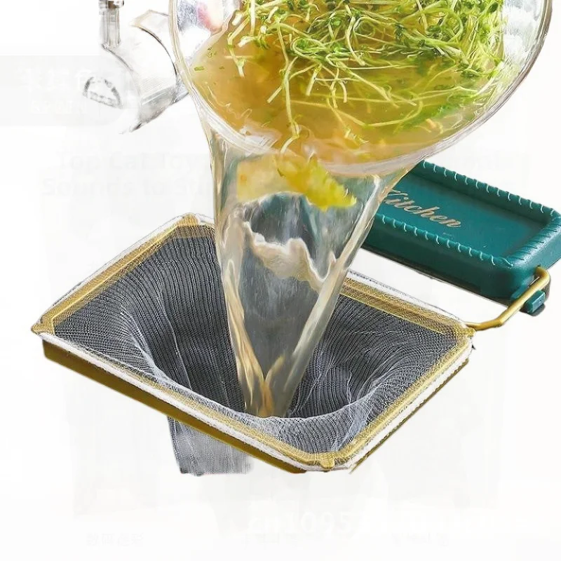 Multi-Functional Suction Cup Kitchen Water Filter Rack Disposable Residue Filter Holder Modern Minimalist Plastic Sink Filter
Multi-Functional Suction Cup Kitchen Water Filter Rack Disposable Residue Filter Holder Modern Minimalist Plastic Sink Filter