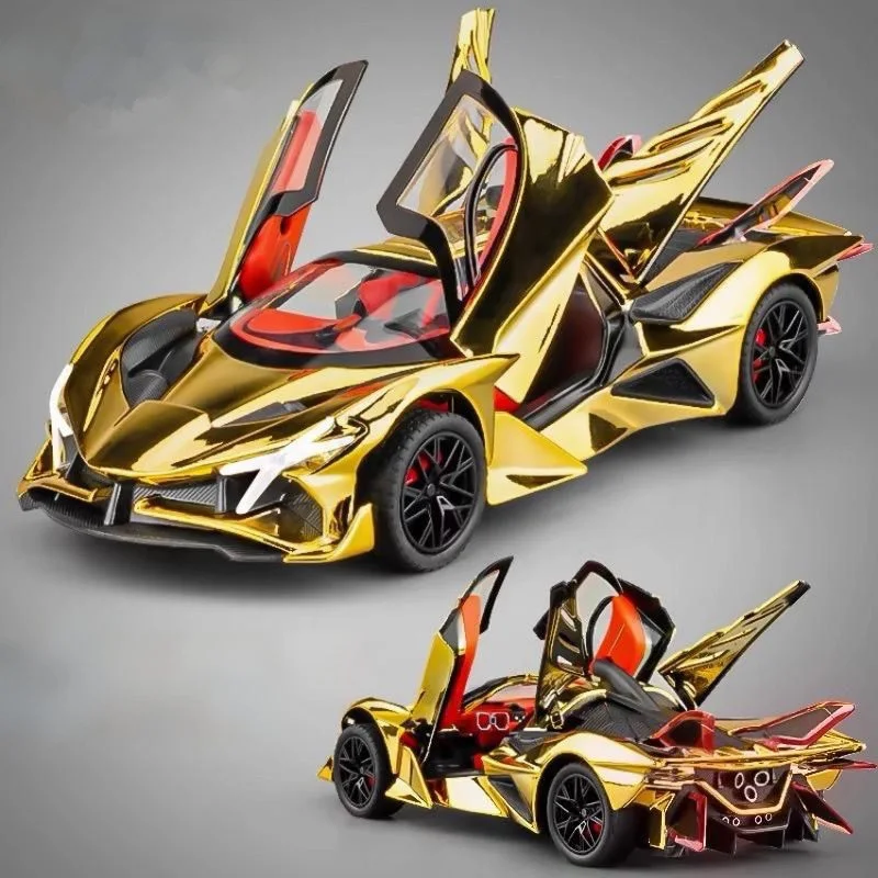 1:24 Apollo Project EVO Alloy Electroplated Sports Car Model Diecasts Metal Racing Car Vehicles Model Sound Light Kids Toy Gift
1:24 Apollo Project EVO Alloy Electroplated Sports Car Model Diecasts Metal Racing Car Vehicles Model Sound Light Kids Toy Gift