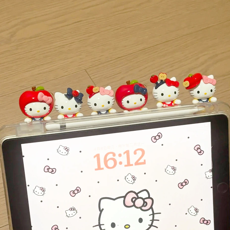 genuine Hello Kitty Apple Party Series Sticker hipper Cute Blind Box Figures Collect Ornament Dolls Desktop girl birthday Gift
genuine Hello Kitty Apple Party Series Sticker hipper Cute Blind Box Figures Collect Ornament Dolls Desktop girl birthday Gift