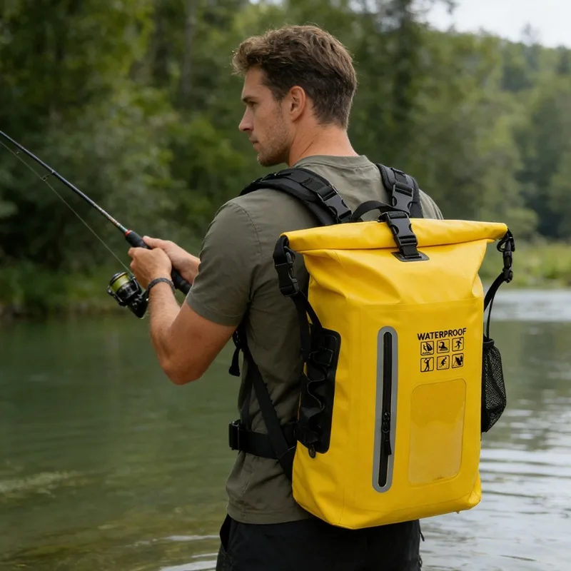 Waterproof Large PVC Dry Water Backpack Multifunctional Outdoor Rafting Bag Portable Waterproof Bag for Men Women Water Sports
Waterproof Large PVC Dry Water Backpack Multifunctional Outdoor Rafting Bag Portable Waterproof Bag for Men Women Water Sports