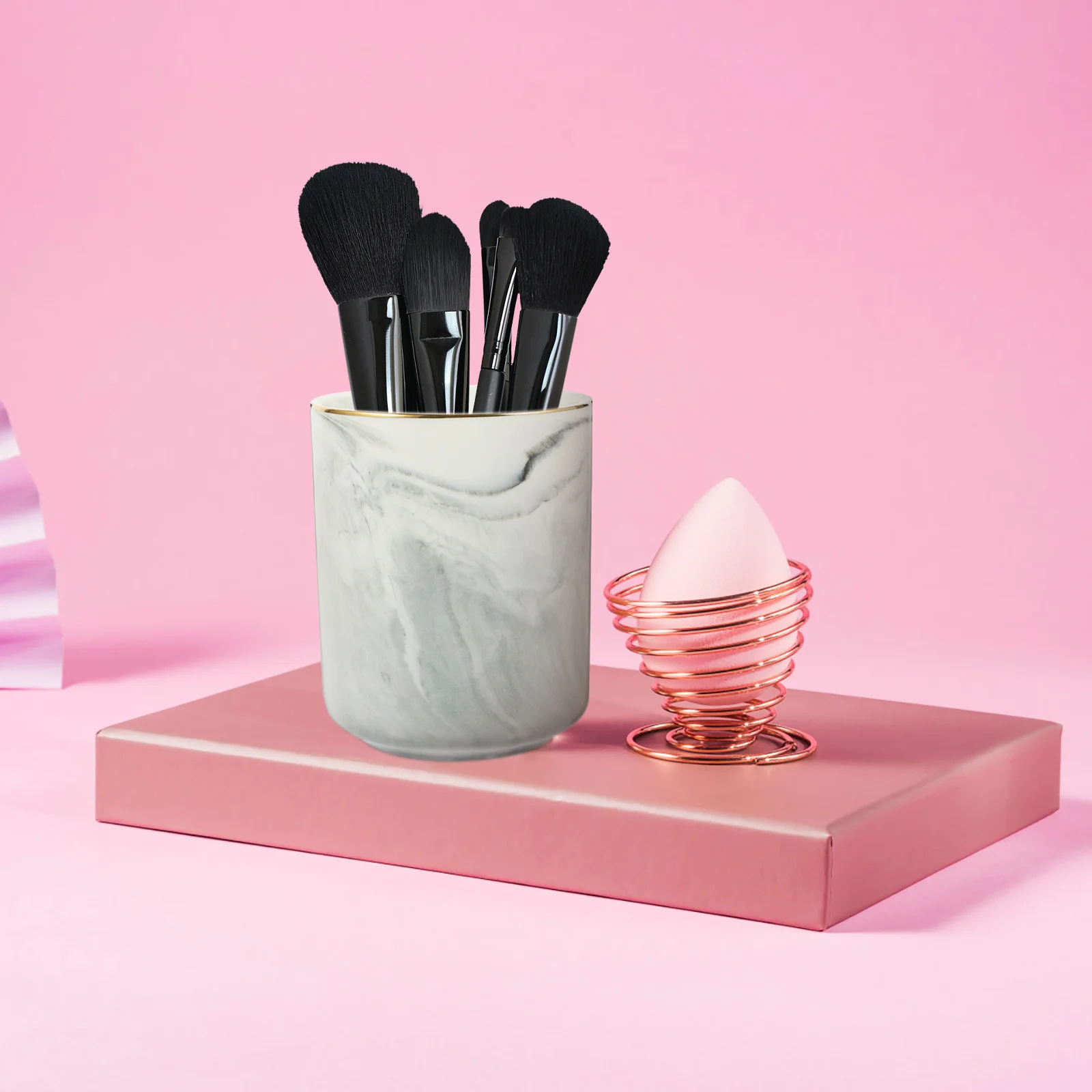 Ceramic Marbling Pen Organizer Sturdy Multi-Function Make-Up Brush Holder Decorative Utensil Holder Home Supply
Ceramic Marbling Pen Organizer Sturdy Multi-Function Make-Up Brush Holder Decorative Utensil Holder Home Supply