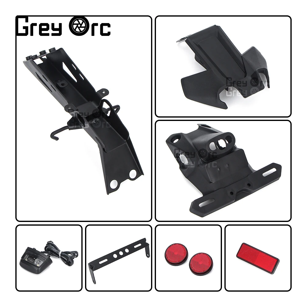 ZX-4RR License Plate Holder Frame Bracket Turn Signal Light Rear Fender Mudguard For Kawasaki ZX-4R Accessories 2023 2024
ZX-4RR License Plate Holder Frame Bracket Turn Signal Light Rear Fender Mudguard For Kawasaki ZX-4R Accessories 2023 2024